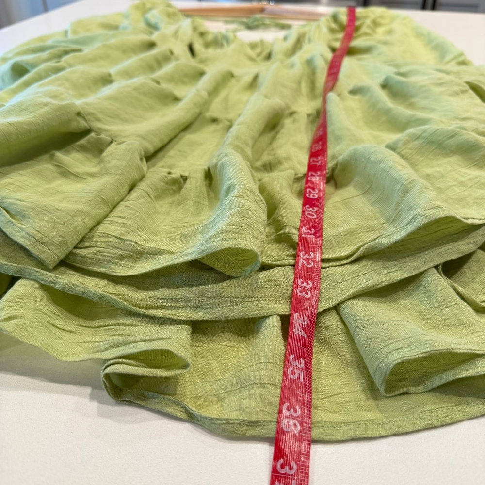 Princess Polly Danny Long Sleeve Mini Dress Green Size 8 - Picture 4 of 12